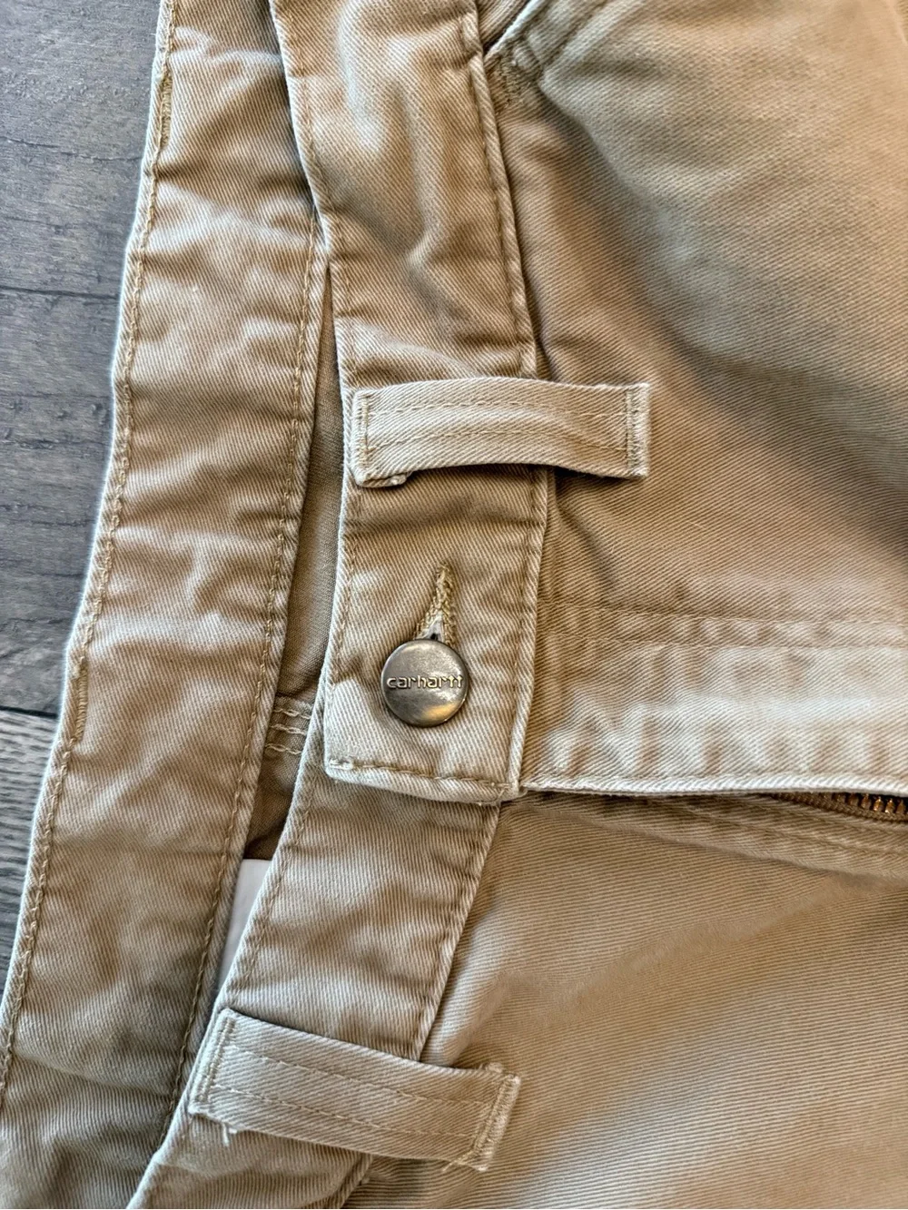 Carhartt Relaxed Fit Workwear Tan Khaki 14806 Men’s Size:40x30 Chino Pants